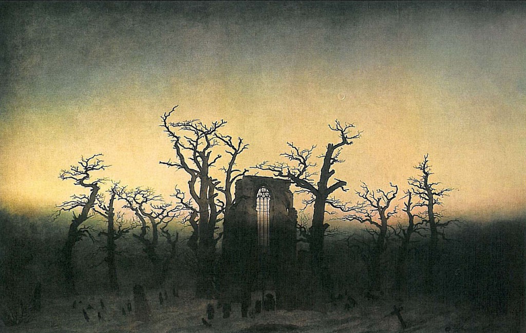 Opatství_(C_D_Friedrich)