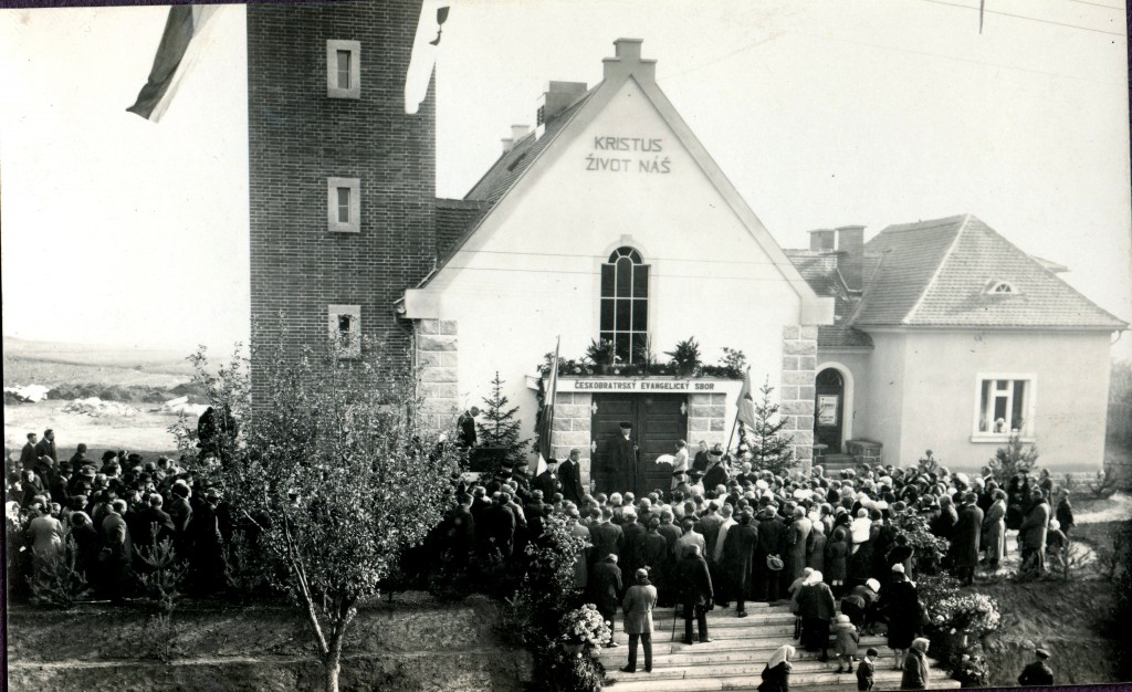 Slavnost otevření nového chrámu Páně 21. 10. 1934  