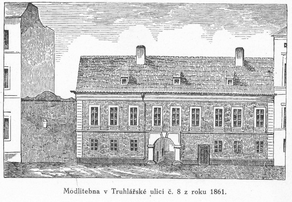 1Truhlářská 8 rytina 1861