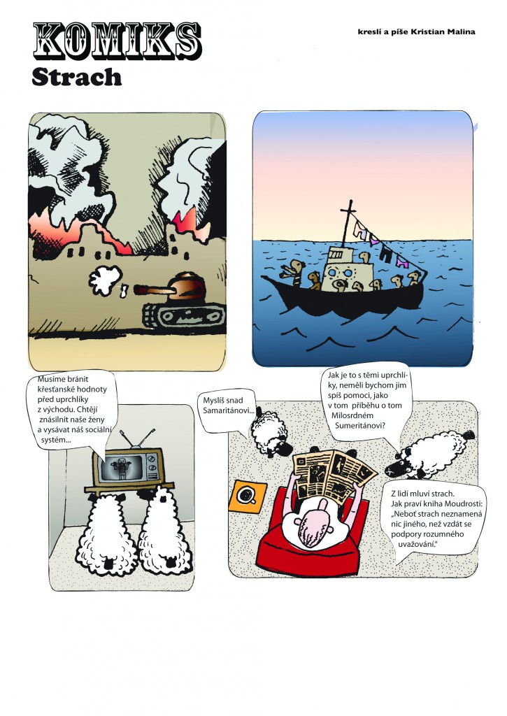 komiks duben 16 strach