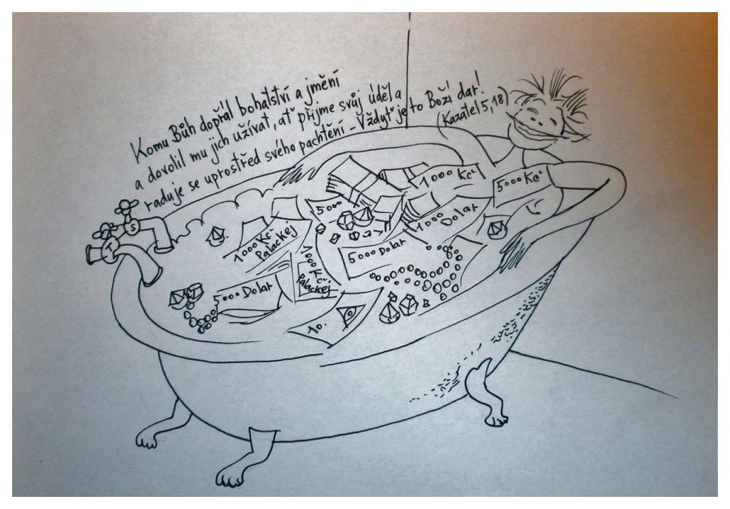 kresba Pery Fischerové „Bohatství“