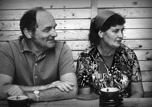 s manželkou Alenou, asi 1980