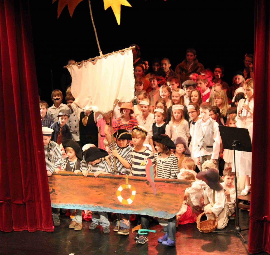 Vánoční divadlo v Bratrské škole