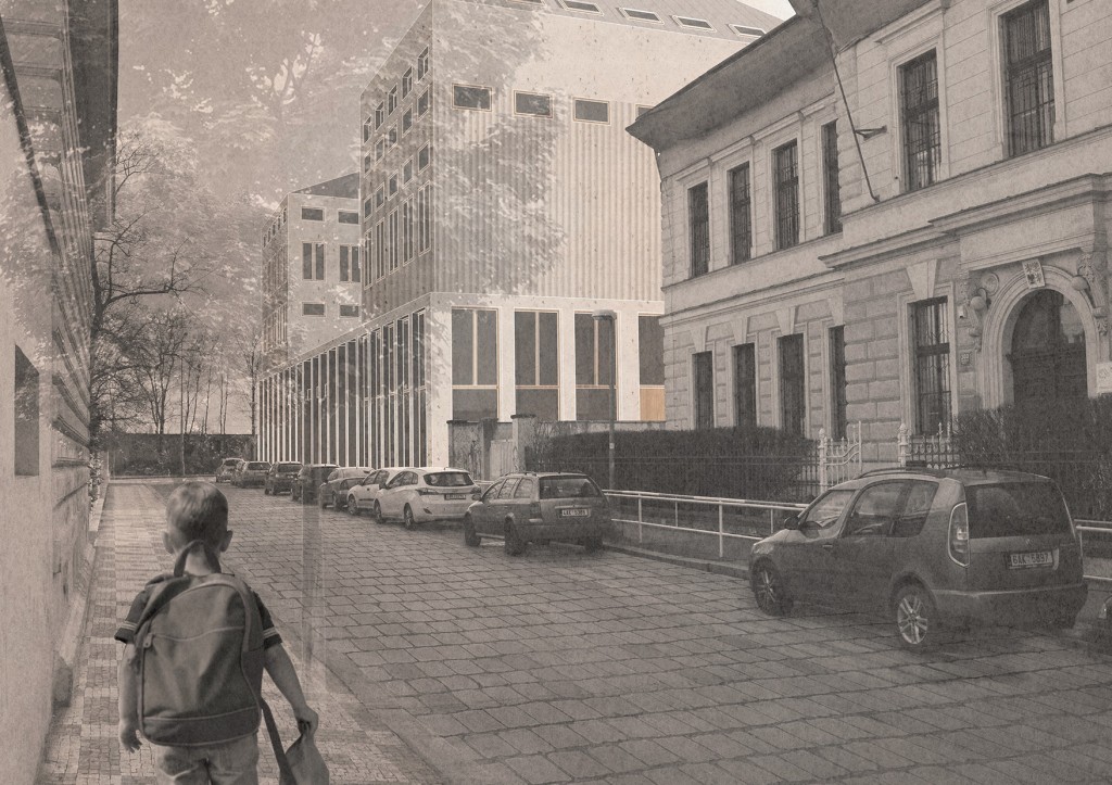 Nová Bratrská škola - koláž