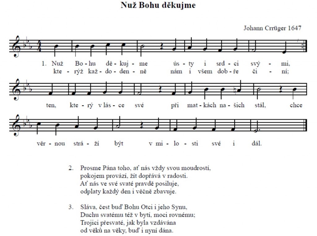 Nuž Bohu děkujme