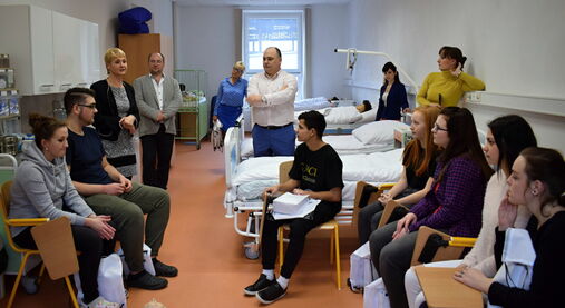 Podpora studentů naší náchodské zdravotnické školy