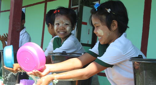 Diakonie pomáhá dětem v Myanmaru