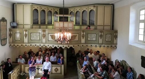 Kostel v Libiši se po opravách otevřel veřejnosti