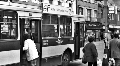 Vzpomínka na sametovou revoluci