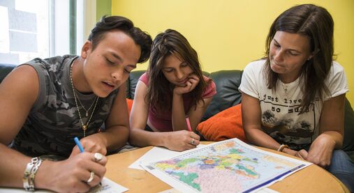 Krabice od bot z druhé strany