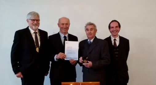 Medaile vděčnosti Antonínu Lamplotovi