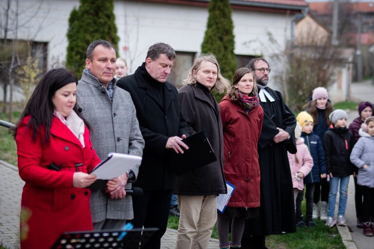V Miroslavi odhalili první kameny zmizelých